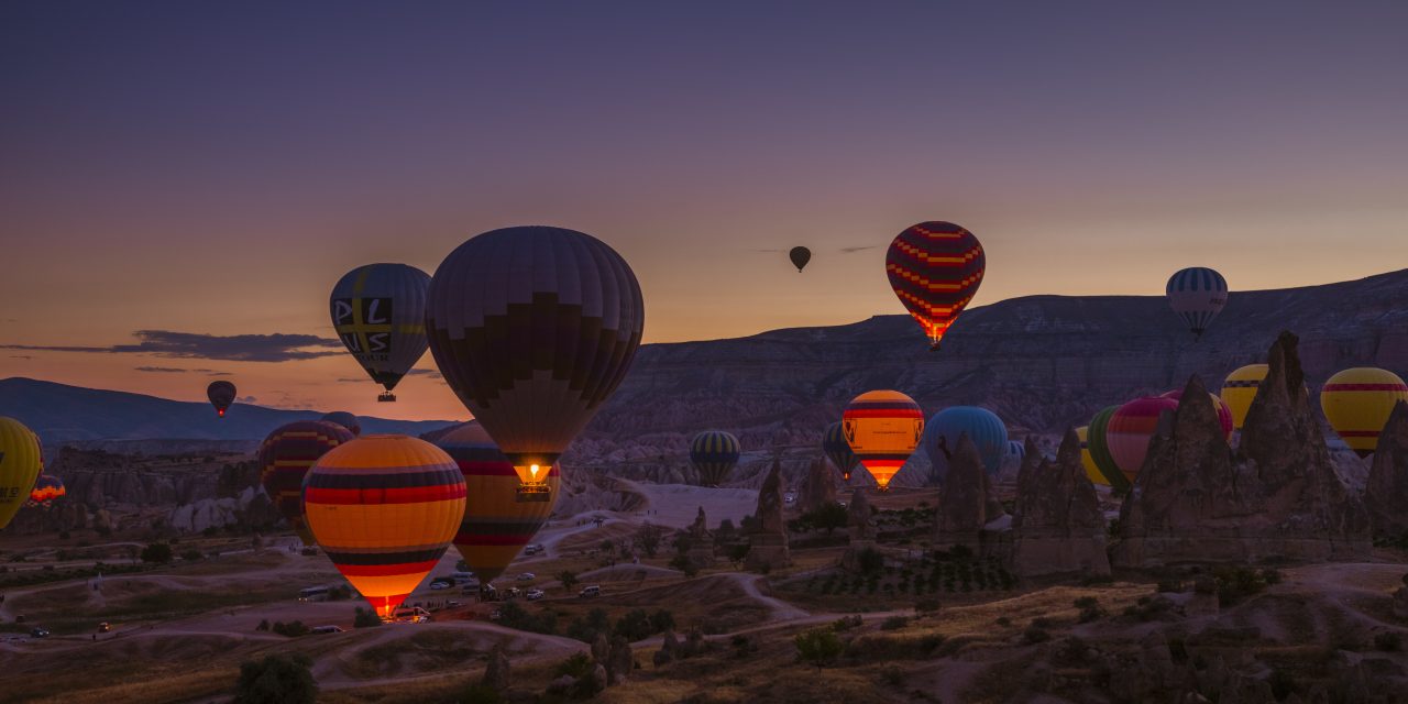 Полет на воздушном шаре!