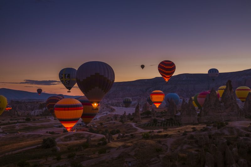 Полет на воздушном шаре!