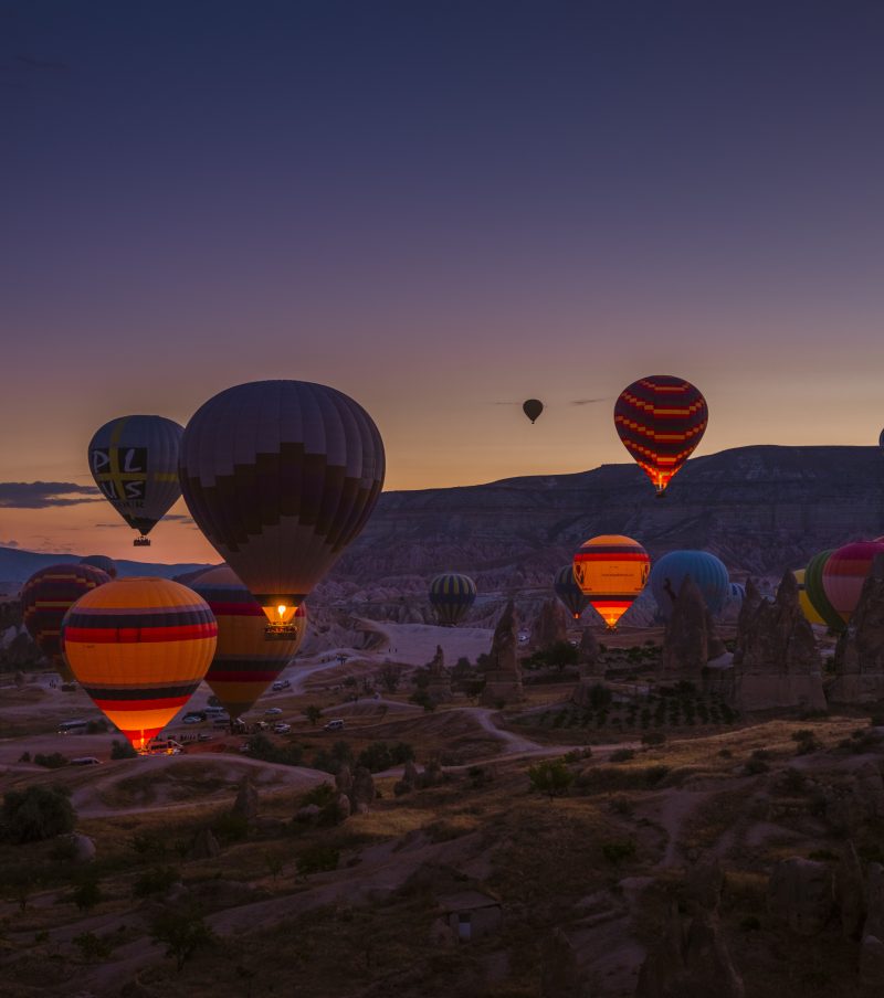 Полет на воздушном шаре!